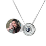 Personalized Projection Picture Necklace for Women