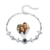 Photo Projection Bracelet Couple Bangles For Him Bracelet For Men Women