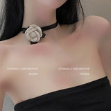 Dashan camellia necklace bow collar abstain neck ribbon