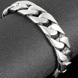 Engraveable Men's Stainless Steel Wrist Bracelets