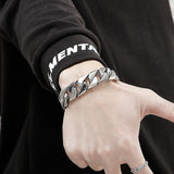 Engraveable Men's Stainless Steel Wrist Bracelets