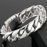 Engraveable Men's Stainless Steel Wrist Bracelets