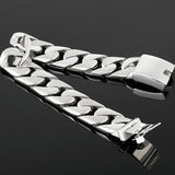 Engraveable Men's Stainless Steel Wrist Bracelets