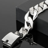 Engraveable Men's Stainless Steel Wrist Bracelets