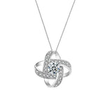 Daughter Crystal Heart Pendant Necklace from Dad