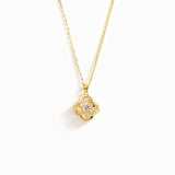 Daughter Necklace Heart Necklaces Women Jewelry from Mom Dad