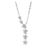Daughter Special Star Necklace Silver 925 Personalised Jewelry Women'S