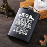 Portable Stainless Steel Hip Flask Whiskey Alcohol Bottle