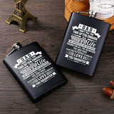 Portable Stainless Steel Hip Flask Whiskey Alcohol Bottle