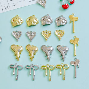 Lynch & Melting Heart Pendant DIY Earrings