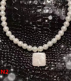 High-Quality Shell Freshwater Pearl Texture Necklace for Women