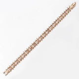 Rose Geometric Bracelet for Women Girls 585 Wedding Gift