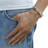 Men's Silver Stainless Steel Bracelet Watch Band 13mm