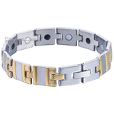 Men's Silver Stainless Steel Bracelet Watch Band 13mm