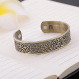 Kolovrat Slavic Bracelet Svarog Vikings Symbol Men Square Cuff Bangle