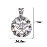 Pagan Amulet Pentacle Pentagram Pendant Jewelry Making Wiccan Witch Gothic