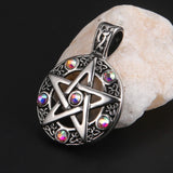 Pagan Amulet Pentacle Pentagram Pendant Jewelry Making Wiccan Witch Gothic