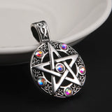 Pagan Amulet Pentacle Pentagram Pendant Jewelry Making Wiccan Witch Gothic