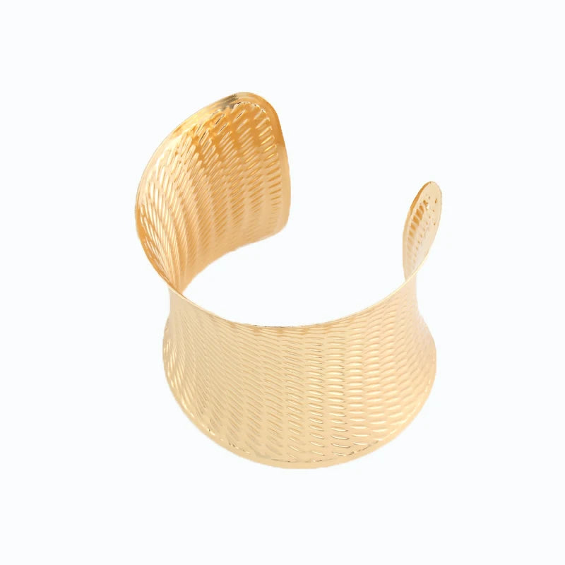 Vintage Open Cuffs Bangles Bracelets Punk Wide Bracelets B025