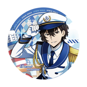 Dazai Osamu Enamel Pins Bungo Stray Dogs Brooch Initial Pendant Badges
