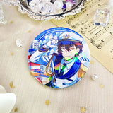 Dazai Osamu Enamel Pins Bungo Stray Dogs Brooch Initial Pendant Badges
