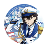 Dazai Osamu Enamel Pins Bungo Stray Dogs Brooch Initial Pendant Badges