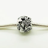 Daisy Fairy Crystal Charm Bracelet Beads 925 Silver