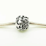 Daisy Fairy Crystal Charm Bracelet Beads 925 Silver