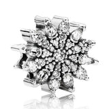 Geometric Radiance Bear's Paw Music Note Beads 925 Sterling Silver Charm
