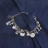 Umbrella Academy Charm Bracelet Guitar Ghost Pendant Women Bracelet