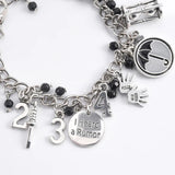 Umbrella Academy Charm Bracelet Guitar Ghost Pendant Women Bracelet