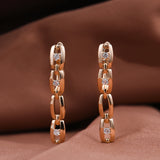 Innovative 525 Rose Drop Earrings Bar Cutout Reception Banquet Jewelry