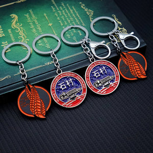 Dead Space Remake Ishimura Obelisk Keychain for Men Game Accessory