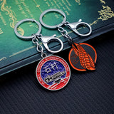Dead Space Remake Ishimura Obelisk Keychain for Men Game Accessory
