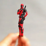 Deadpool Figure Model Ornaments Mini Doll Bag Pendant DIY Accessories