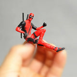 Deadpool Figure Model Ornaments Mini Doll Bag Pendant DIY Accessories