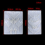 Butterfly Cup Pad Silicone Mold for Resin DIY Wall Decoration