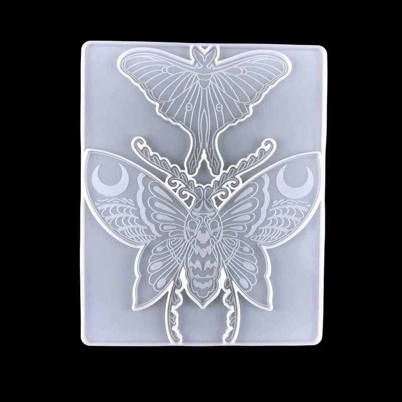 Butterfly Cup Pad Silicone Mold for Resin DIY Wall Decoration