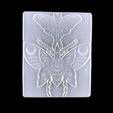 Butterfly Cup Pad Silicone Mold for Resin DIY Wall Decoration