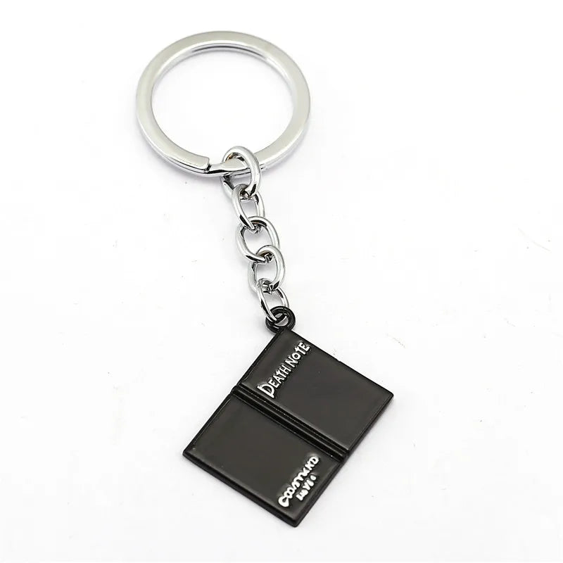Death Note Keychain Anime Key Chain Book Key Ring Holder Pendant Chaveiro