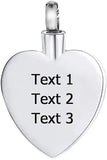 December Birthstone Pendant Cremation Jewelry