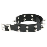 Spiked Leather Choker Collar For Girl Goth Necklace Punk Chocker Egirl