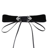 Flannelette Choker Punk Style Necklace for Women