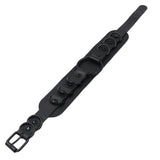 Gothic PU Leather Spike Rivet Choker Necklace