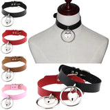 Heart Goth Choker Necklace Punk Statement Jewelry