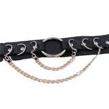 Gothic Punk Choker Necklaces Goth Chains Collar Leather Chocker Necklace