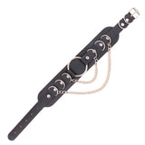 Gothic Punk Choker Necklaces Goth Chains Collar Leather Chocker Necklace