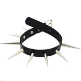 Spike Choker Punk Collar Rivets Studded Chocker Necklace Goth Jewelry