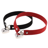 Metal Lock Heart Choker Collar Cosplay Necklace Couple Gift Goth Jewelry