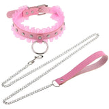 Sexy Harajuku Leather Chain Necklace Punk Gothic Choker Body Chain Jewelry